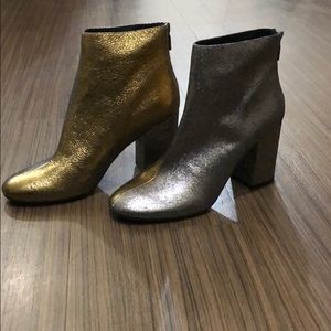 Kenneth Cole Two-Tone Booties